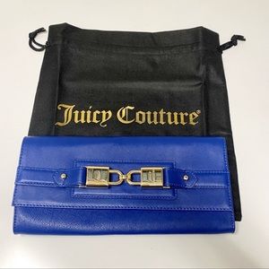 Juicy couture lblue leather handbag